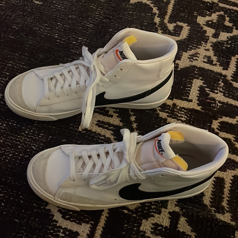 EUC Nike Blazer size 8.5 leather high tops in great shape! - Picture 7 of 12